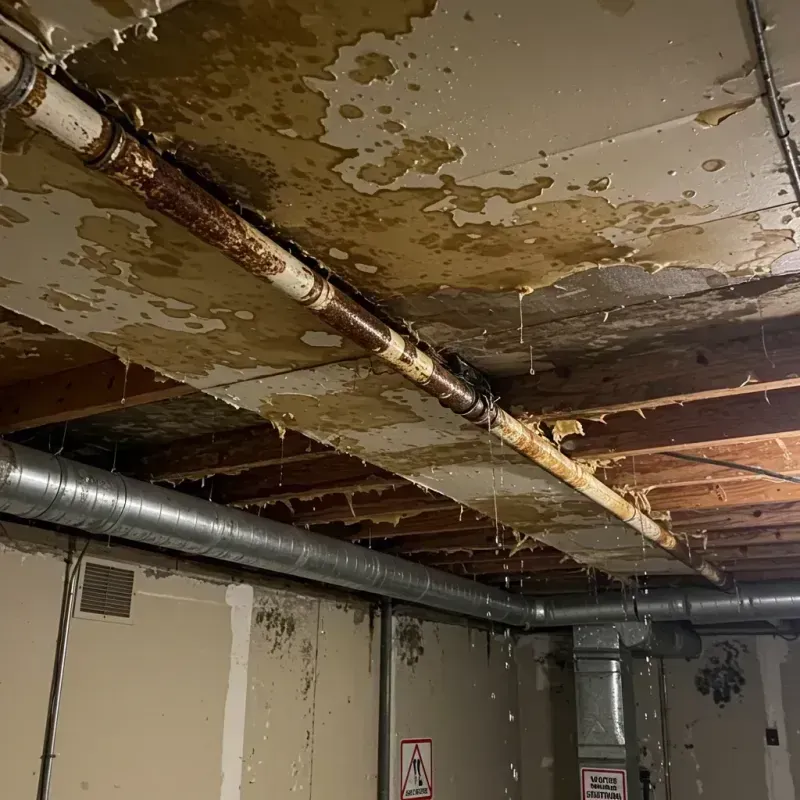 Ceiling Water Damage Repair in Oakland, PA